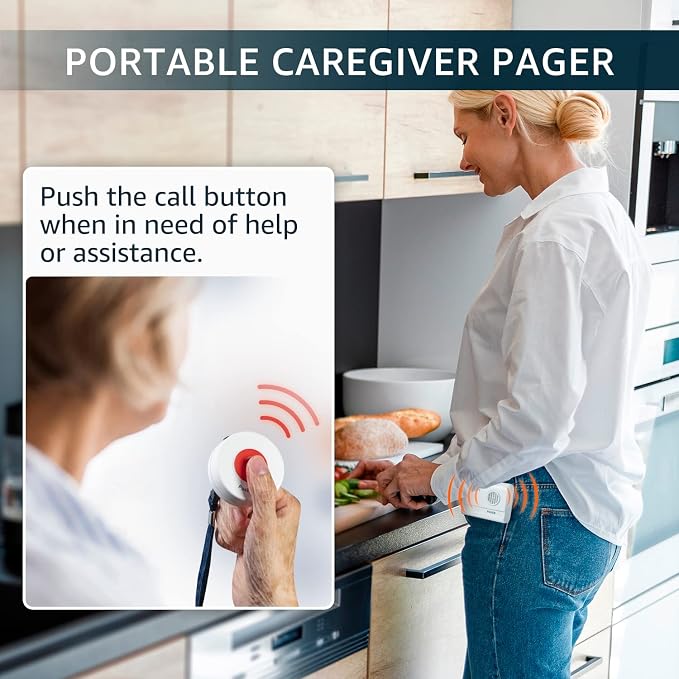 Caregiver Pager Wireless Nurse Call Button - Image 2