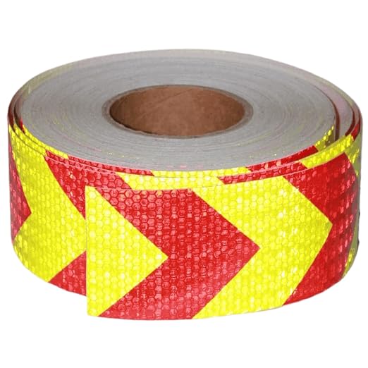 Reflective Tape Outdoor Waterproof 3 inch X 166 feet, High Visibility Hazard by tuyrchu