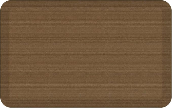 NewLife by GelPro Anti-Fatigue Designer Comfort Kitchen Floor Mat, Grasscloth by GelPro