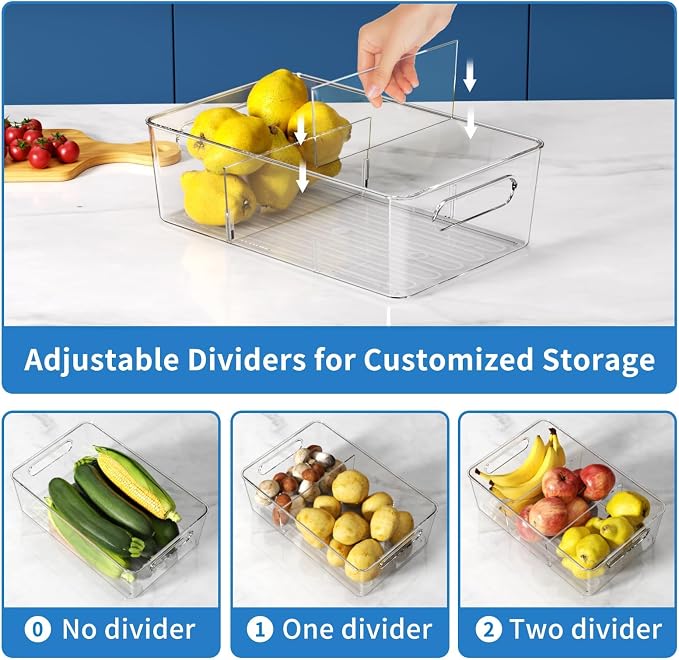 Pantry Organizers and Storage, 4 Pack Snack Organizer - Image 4
