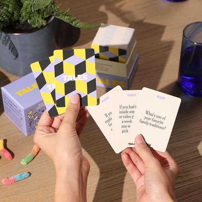 TALES Conversation Cards, Kids Edition 150 Count, Fun Family Games - Image 4