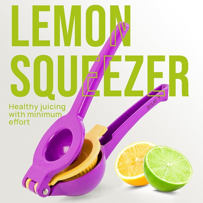 Zulay Kitchen Metal 2-in-1 Lemon Squeezer - Image 7