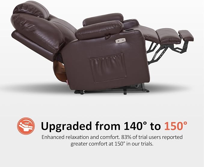 MCombo Oversized Power Lift Recliner Chair - Image 4