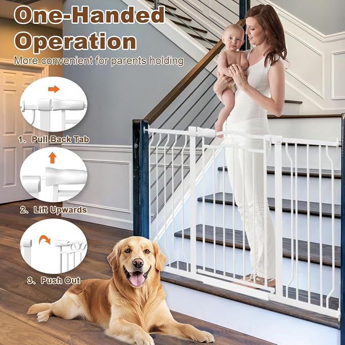 53.1-62.2" Extra Wide Baby Gate - Image 2