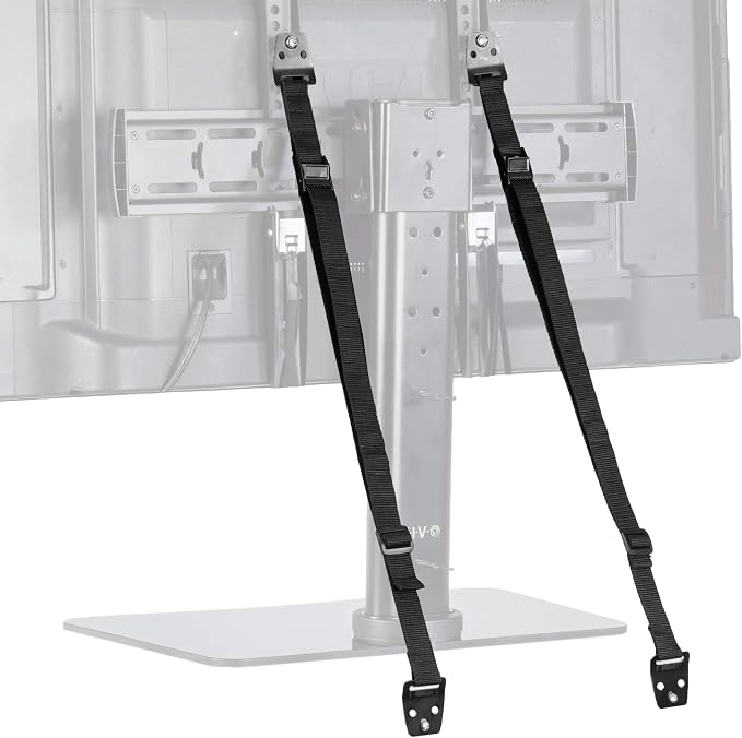 TV Anti-Tip Heavy Duty Dual Cable Kit, Non Tipping Safety Straps by VIVO