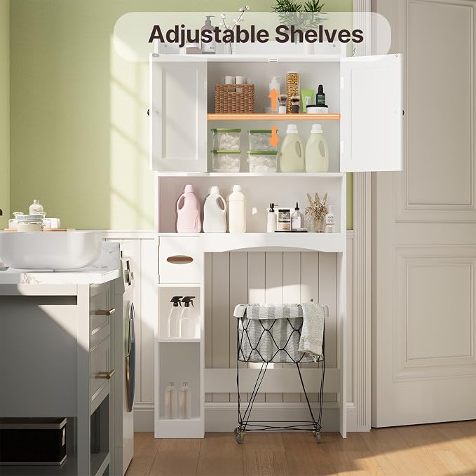Gizoon Over The Toilet Storage Cabinet, Over Toilet Storage Cabinet - Image 4