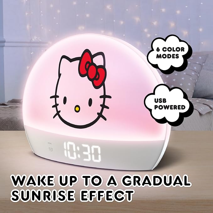 Hello Kitty Sunrise Alarm Clock - Image 2