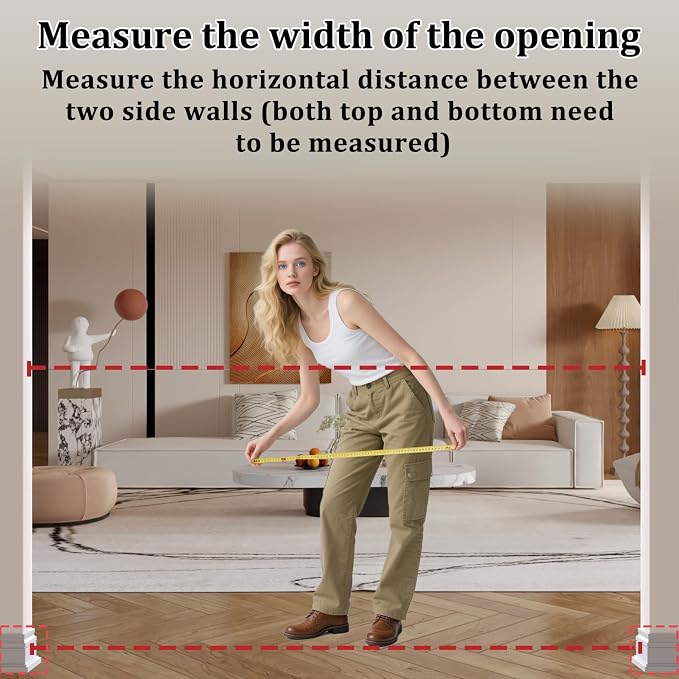 WAOWAO Clear Acrylic Baby Gate for Stairs Modern Design Acrylic Auto Close Pet - Image 2