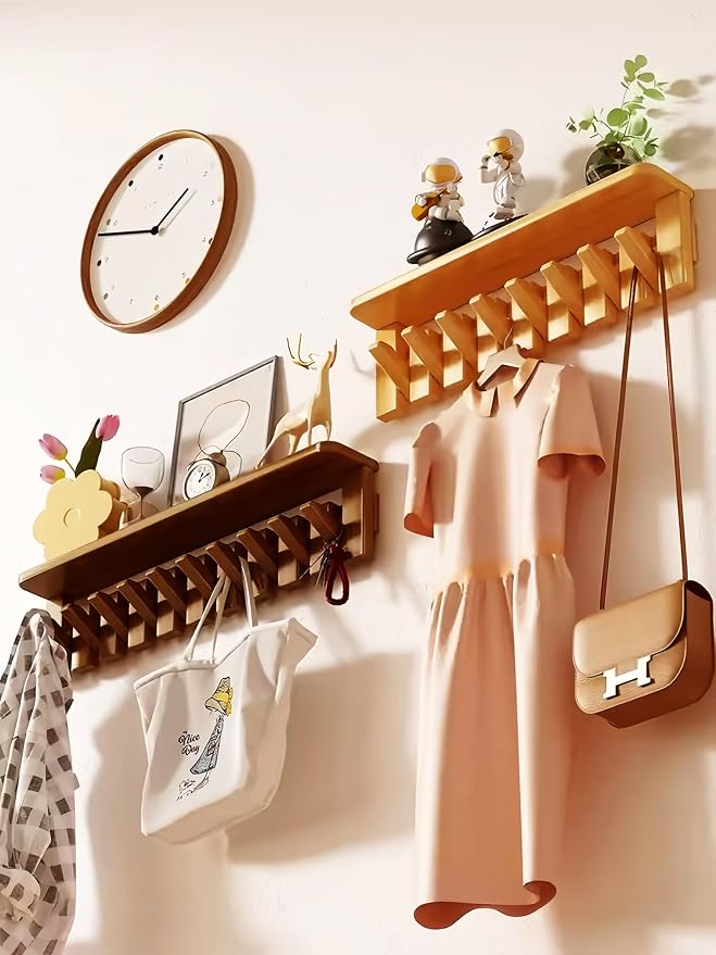 Wall Mounted Piano Key Hanger | Flip Style Hook | Entrance Wall Art Hook - Image 7
