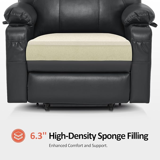 MCombo Extra Wide Power Lift Recliner Chair - Image 5