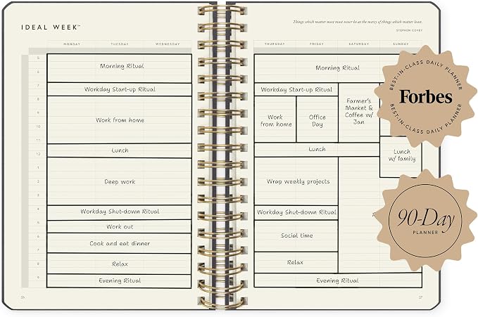 Full Focus Leather Coil Planner by Michael Hyatt - Image 3