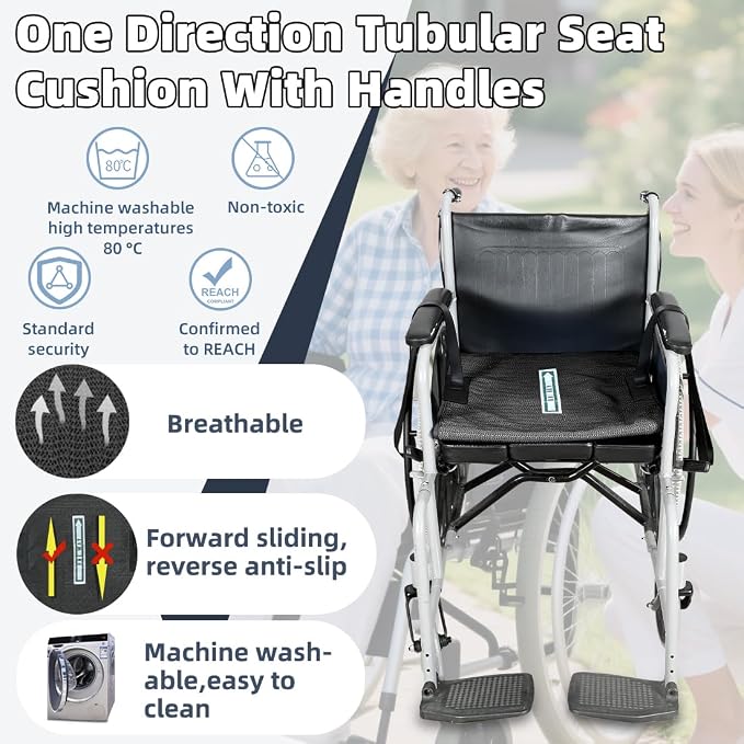 One Way Transfer Support Cushion, Non Slip Tubular Pad - Image 3