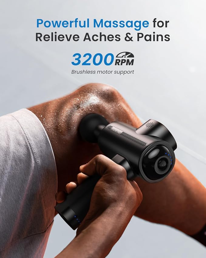 RENPHO Massage Gun Deep Tissue, Valentine's Day Gifts, Percussion Handheld Neck - Image 4