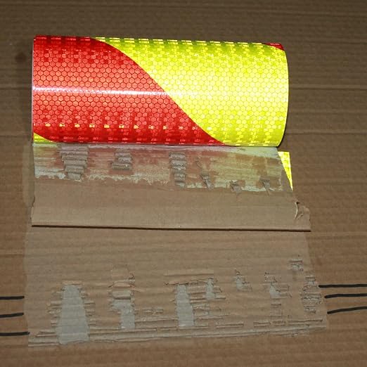 Reflective Tape Outdoor Waterproof 8 inch X 10 feet, High Visibility Hazard - Image 2