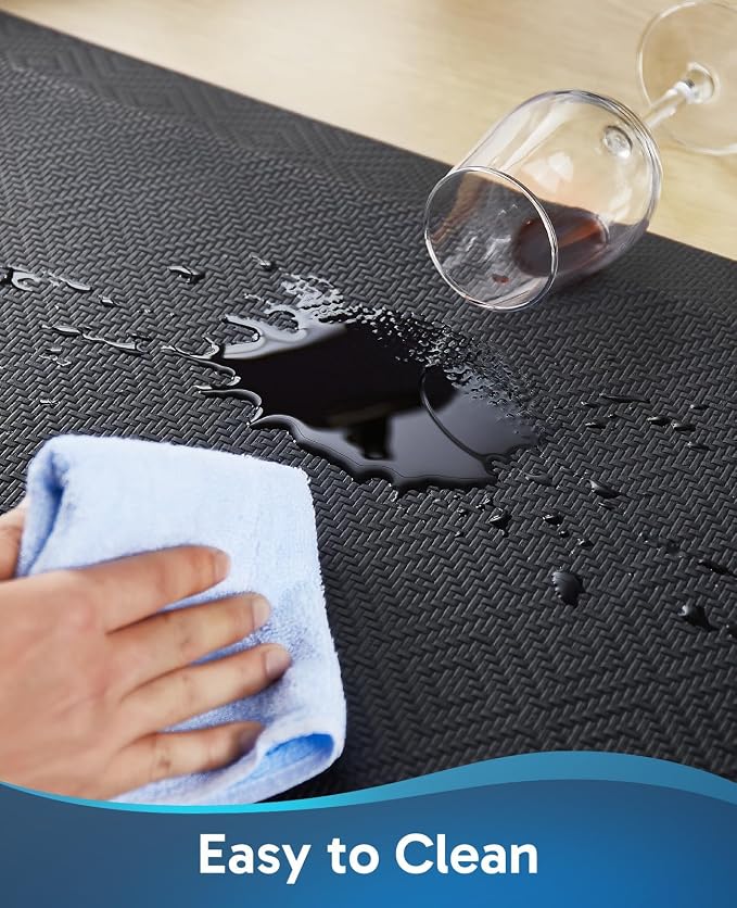 Ophanie Kitchen Mats for Floor, 3/4 inch Thick, 17x24 Anti Fatigue Cushioned Mat - Image 6