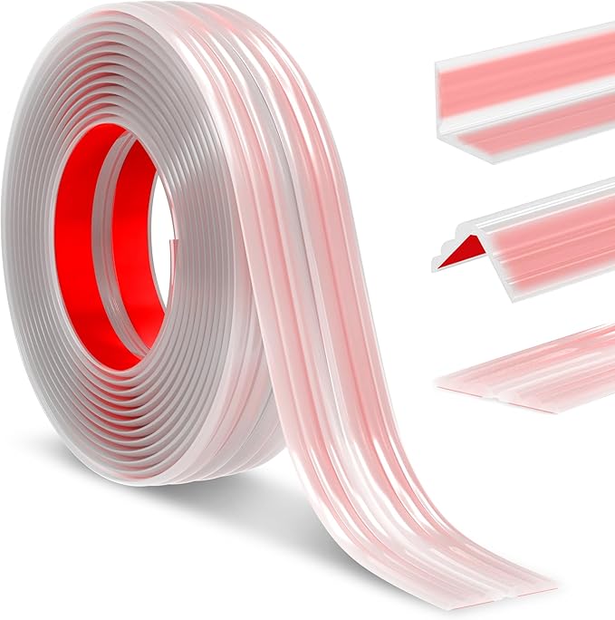 Wall Corner Protector Peel and Stick Wall Molding Trim Flexible Corner Guard by Mavionor