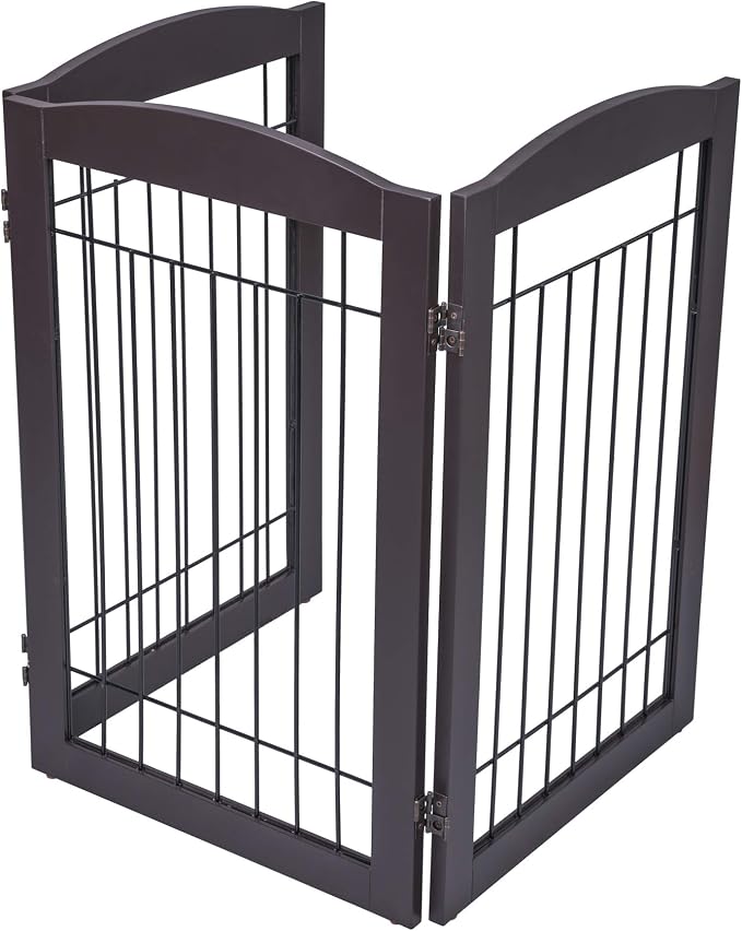 Spirich Freestanding Wire Pet Gate - Image 8