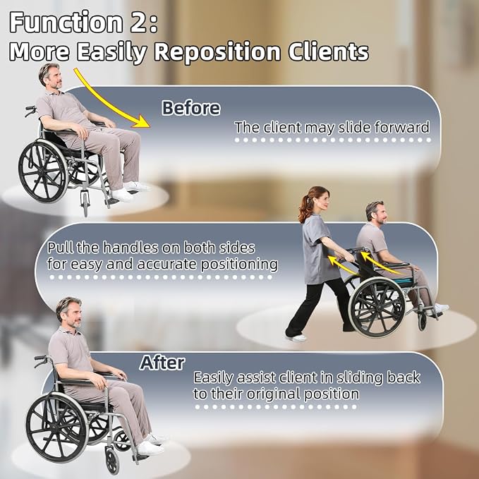 One Way Transfer Support Cushion, Non Slip Tubular Pad - Image 5