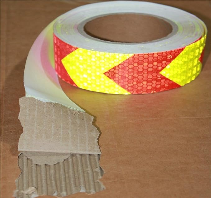 Reflective Tape Outdoor Waterproof 1 inch X 166 feet, High Visibility Hazard - Image 2
