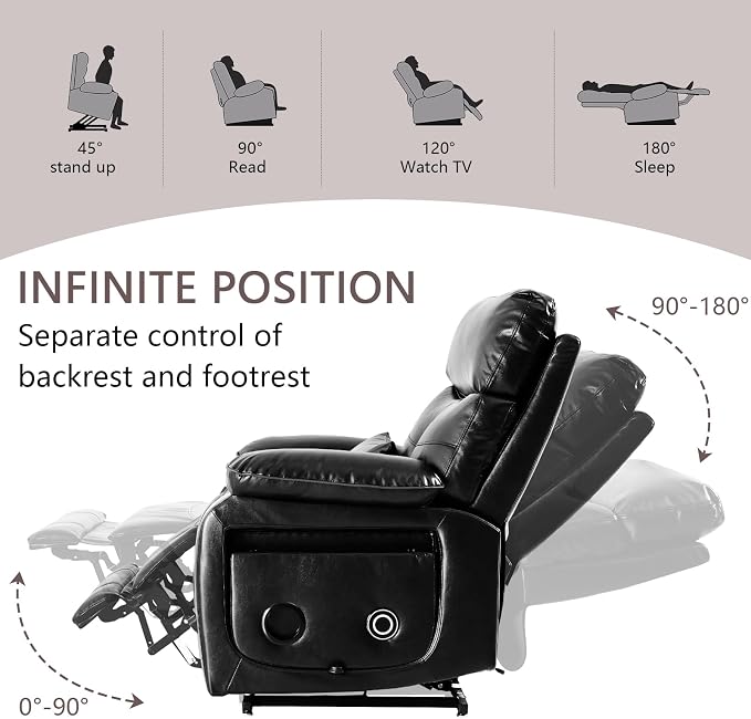 Dual Motor Power Lift Recliner Chair - Image 3