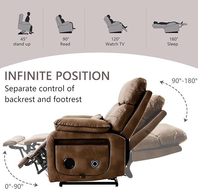 Dual Motor Power Lift Recliner Chair - Image 3