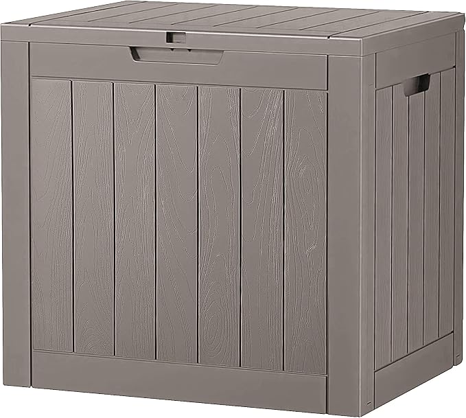 NUNU LAB 32 Gallon Outdoor Storage Box Waterproof, Outside Package Delivery by NUNULAB