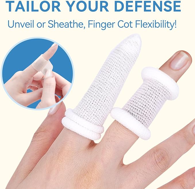 Dimora Finger Cots, Breathable Bandages - Image 3