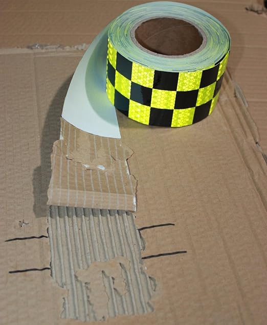 Reflective Tape Outdoor Waterproof 3 inch X 166 feet, High Visibility Hazard - Image 2