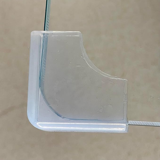 Food-Graded Silicone Clear Corner Protectors, Baby Proofing Table Edge Guards - Image 4