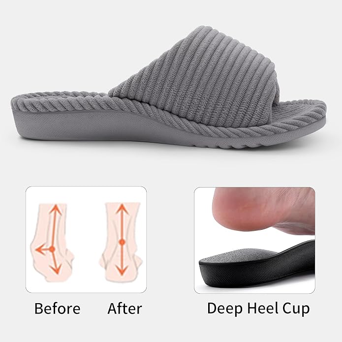 Litfun Orthopedic House Slippers - Image 4