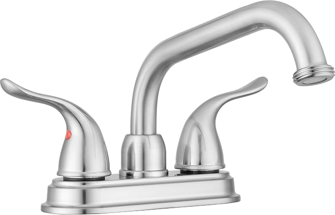 Pacific Bay Treviso Utility Laundry Sink Faucet, Threaded Brass Spout Hose End by PacificBay