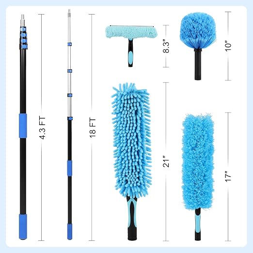 25 Foot High Ceiling Fan Duster - Image 2