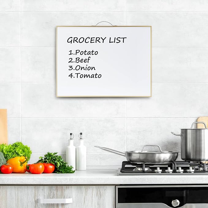 TSJ OFFICE Small Dry-Erase White-Board - Field & Grace