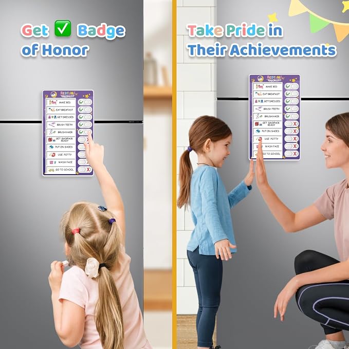 3-in-1 Bedtime/Morning/Daily Routine Chart - Image 3