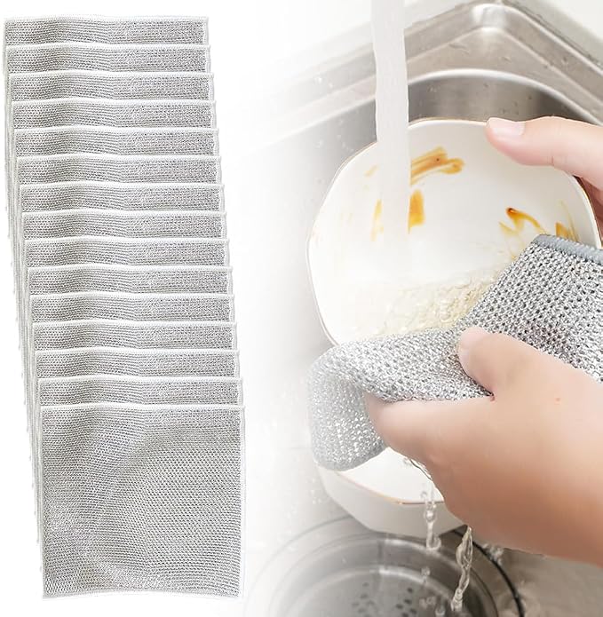 Multipurpose Wire Dishwashing Rags by ROWPOZ