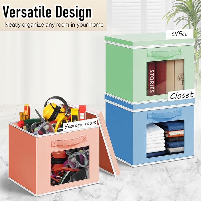10 Pcs Fabric Storage Cube - Image 4