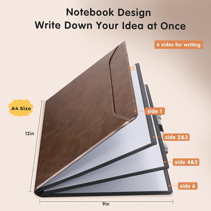 CoBak 6 Sides Portable White Board 12x9 inch - Image 2
