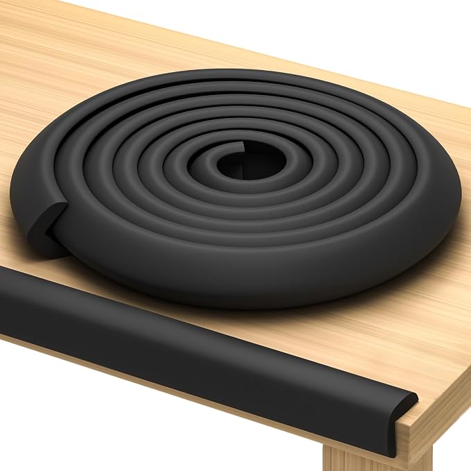 Furniture Edge Guards | 16ft Protective Protective Foam Cushion | Baby Child by Komfortology