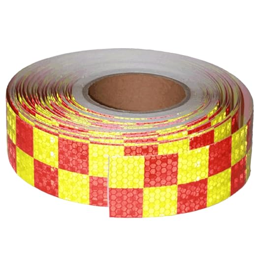 Reflective Tape 2 inch X 166 feet, Outdoor Waterproof Hazard Conspicuity Safety by tuyrchu