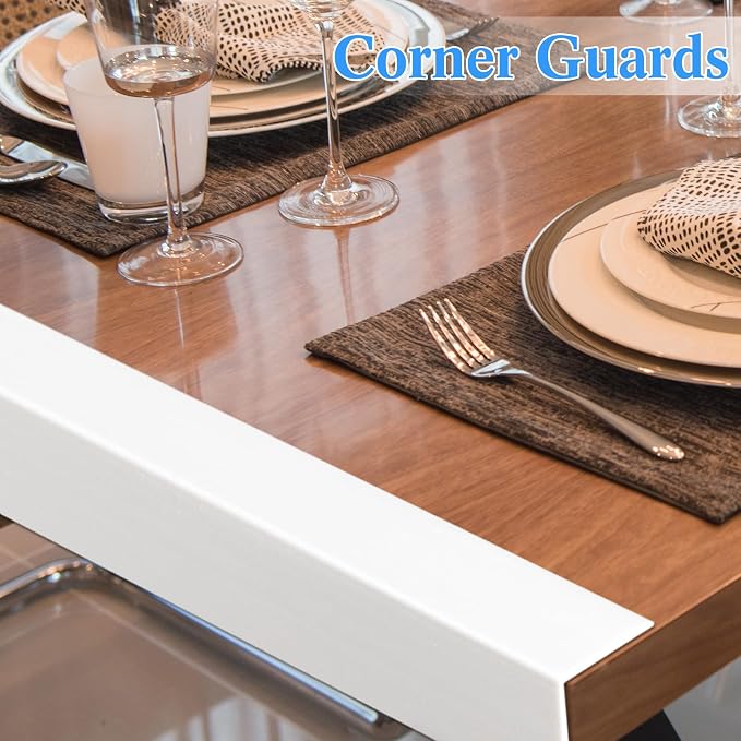 Sasylvia 5 Pcs 2-3/8 x 48 Inches Wall Corner Protector Guards, Avoid Scratching - Image 4