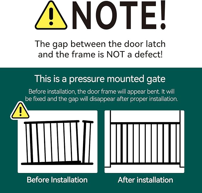 Mom's Choice Award Winner-BABELIO 26-40" Metal Baby Gate - Image 7