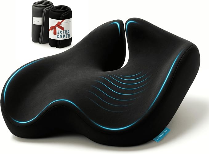 Extra Large Memory Foam Seat Cushions by Sitcushion