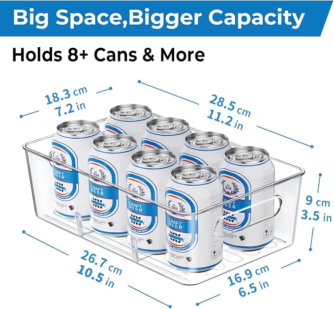 10 Pack Pantry Organizers and Storage, Fridge Organization and Storage - Image 3