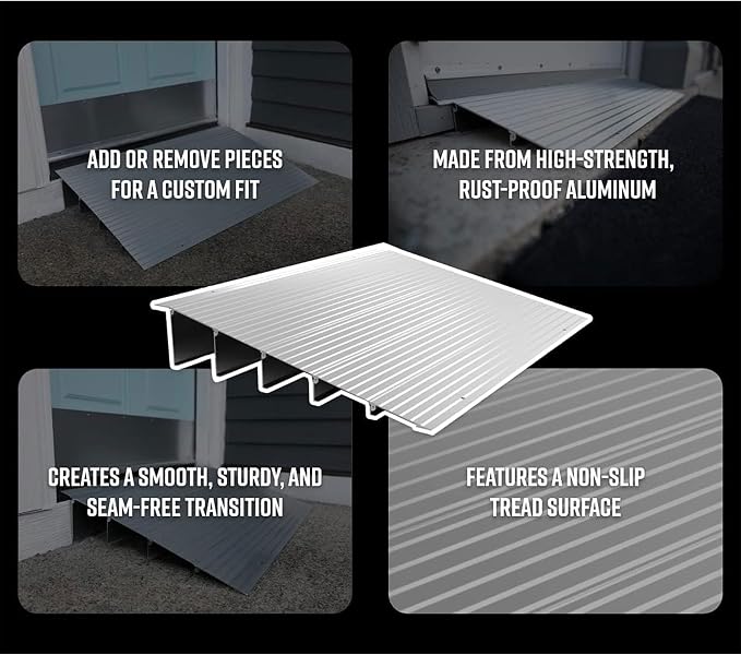EZ-ACCESS - Threshold Ramps for Doorways - Portable Wheelchair Ramp for Home - Image 5