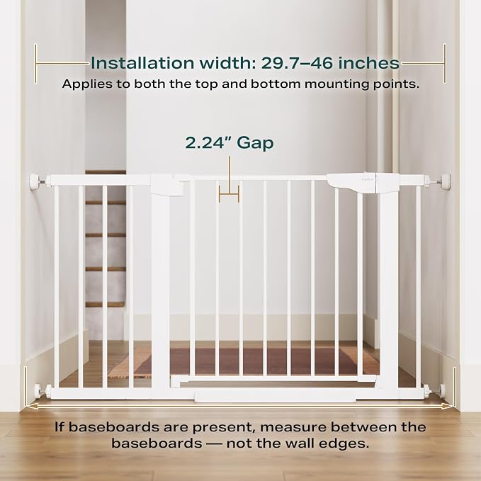 Cumbor 2 Pack 29.7-46" Baby Gate - Image 2