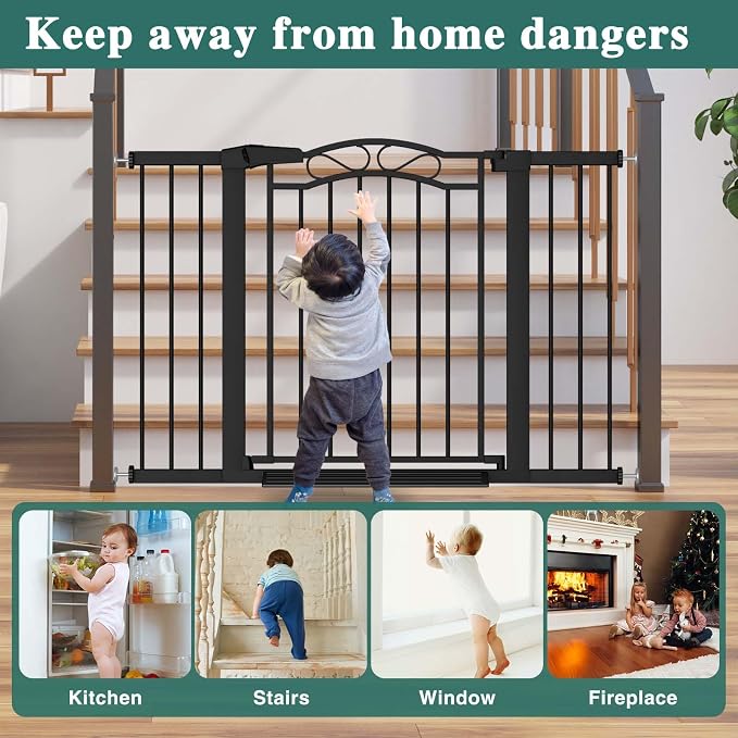 Fairy Baby 70.9"-76.3" Extra Wide Baby Gate - Image 6