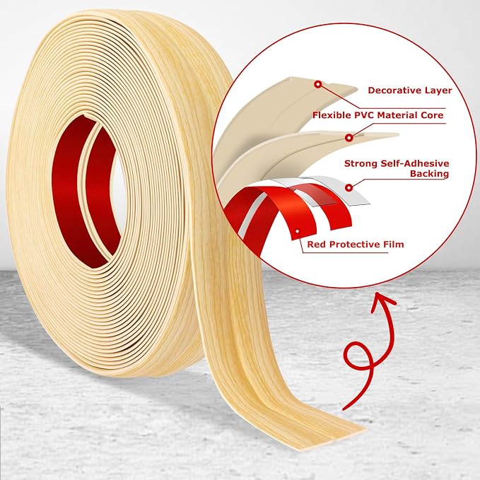 Flexible Wall Corner Protector Moulding Trim Peel and Stick Wall Corner Guards - Image 4