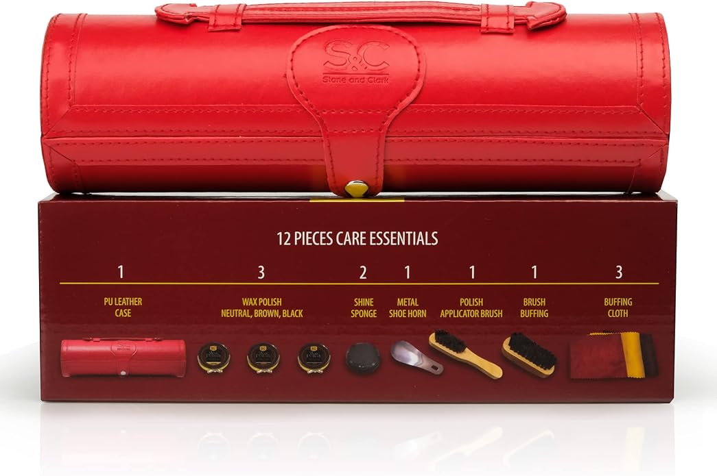 Stone and Clark Original Shoe Polish & Care Kit - Image 5