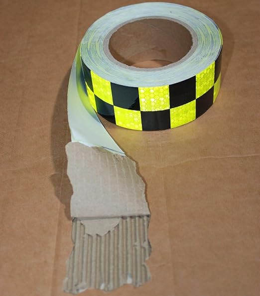 Reflective Tape 2 inch X 66 feet, Outdoor Waterproof Hazard Conspicuity Safety - Image 2