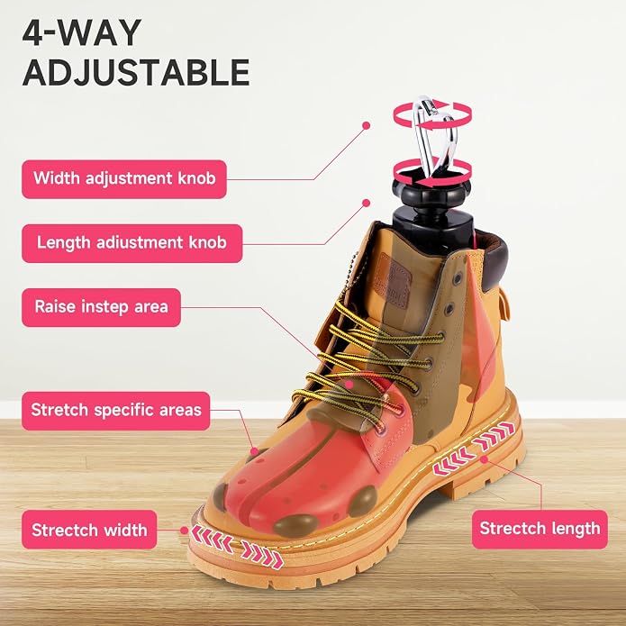 Shoe Stretcher Men, Women Leather Boot Stretcher - Image 3